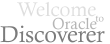 Welcome to Oracle Discoverer